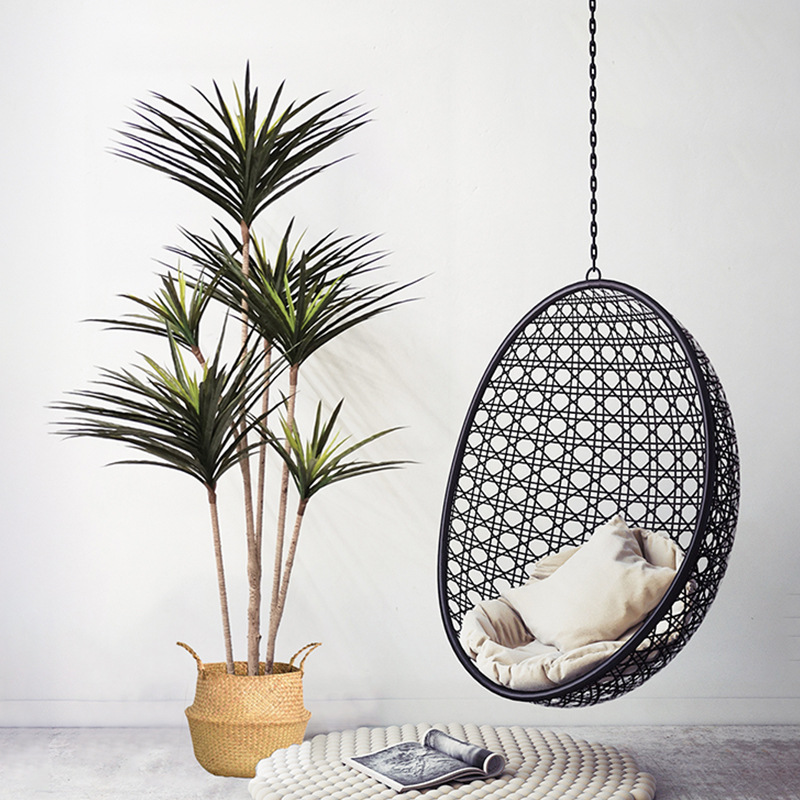 Dracaena Marginata - 90-120Cm Tanaman Dracaena Buatan Besar Pohon