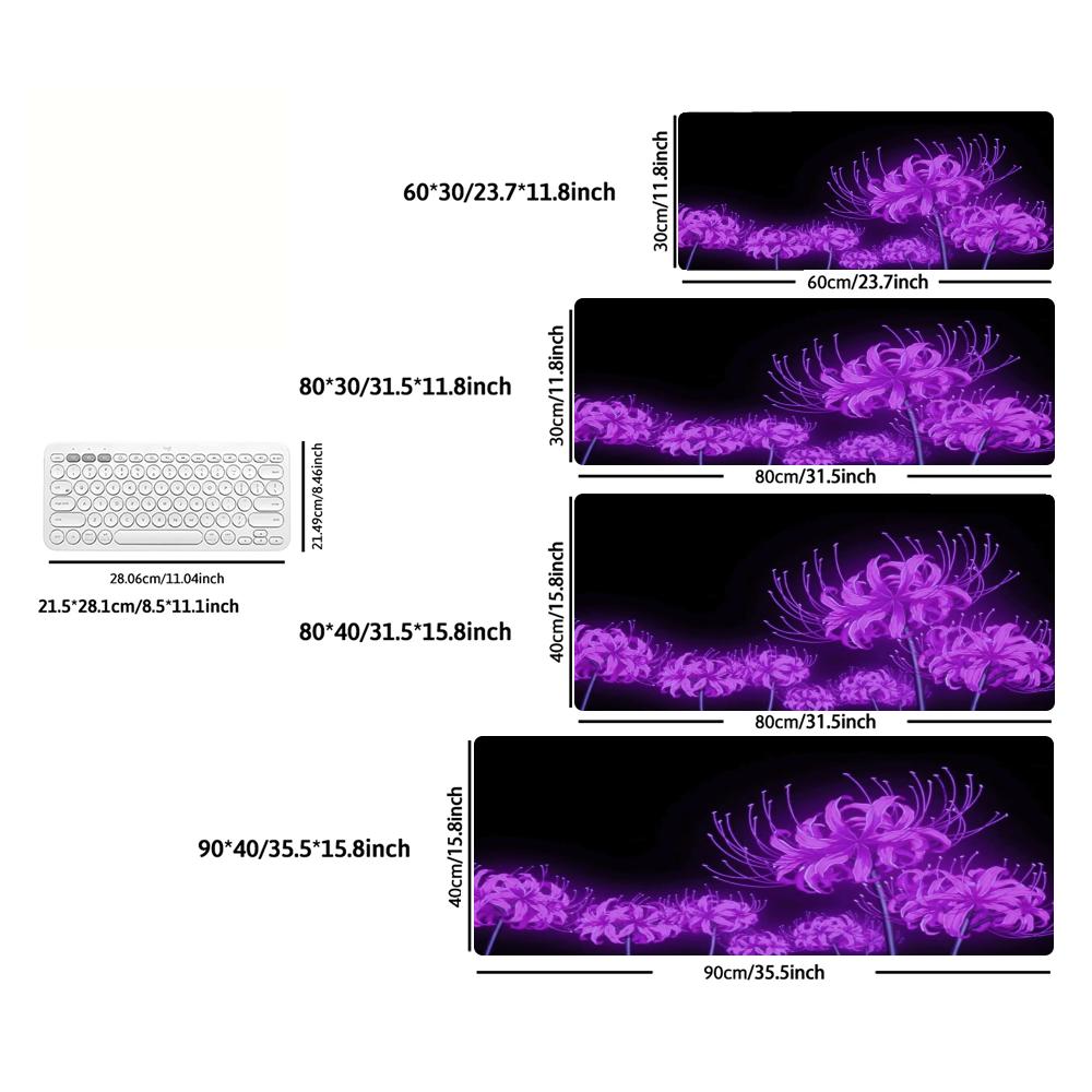 Mousepad XXL Gothic Lycoris Ra - Tradescantia Purple ulasan dan harga