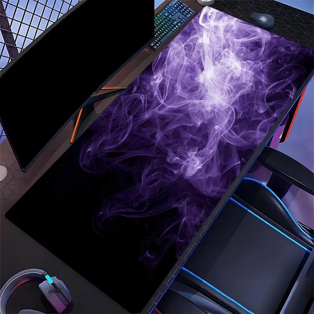 Alas Mouse Gaming Besar Pola A - Tradescantia Purple ulasan dan harga