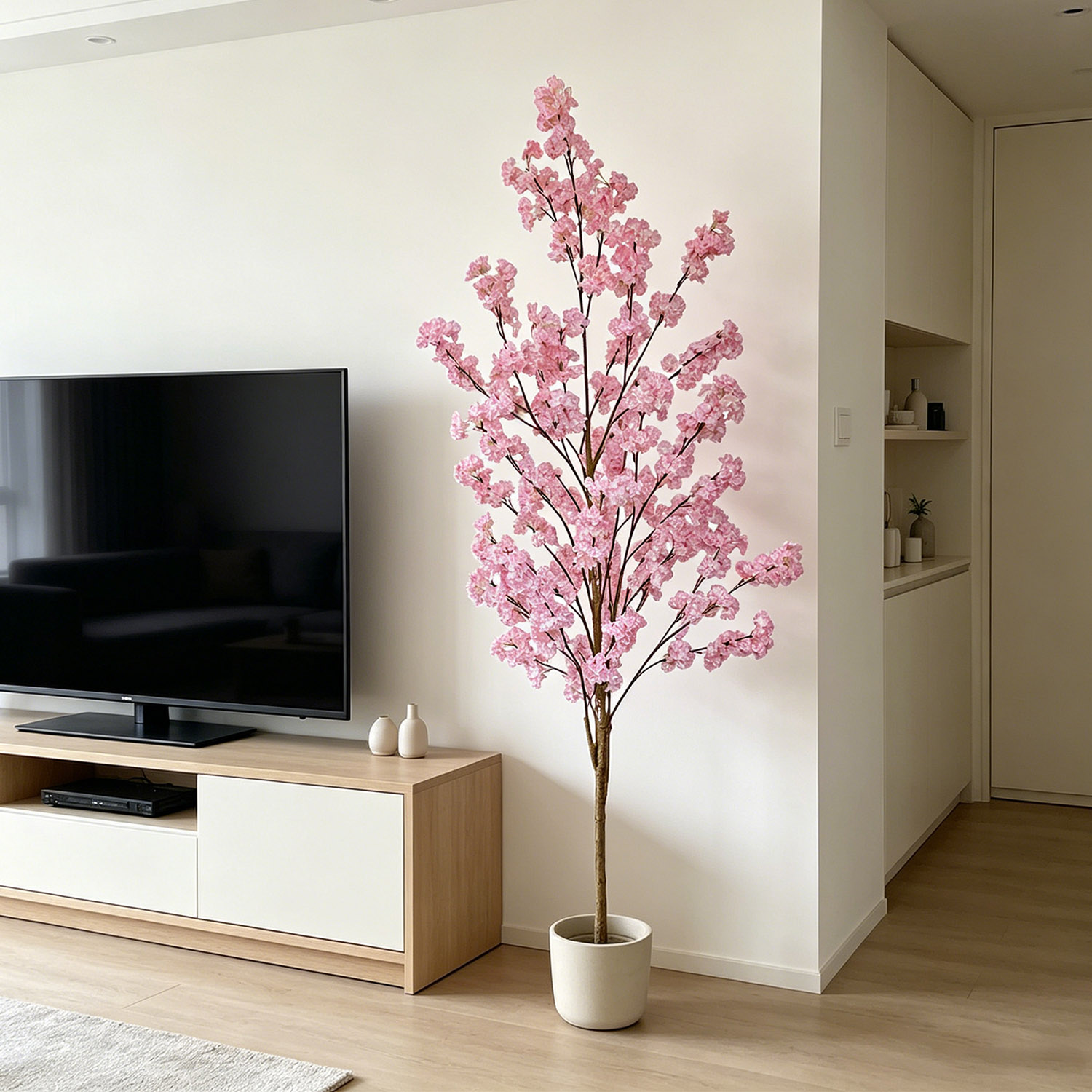 Tanaman Bunga Sakura Buatan 10 - Ficus Lyrata Tree ulasan dan harga